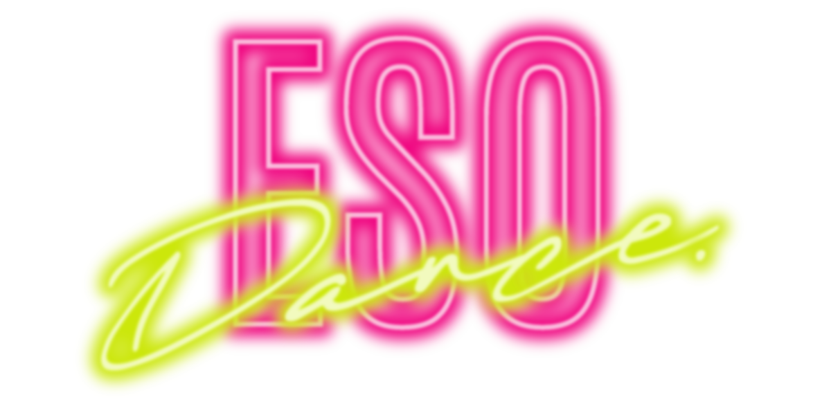 tim henning eso-dance logo neon