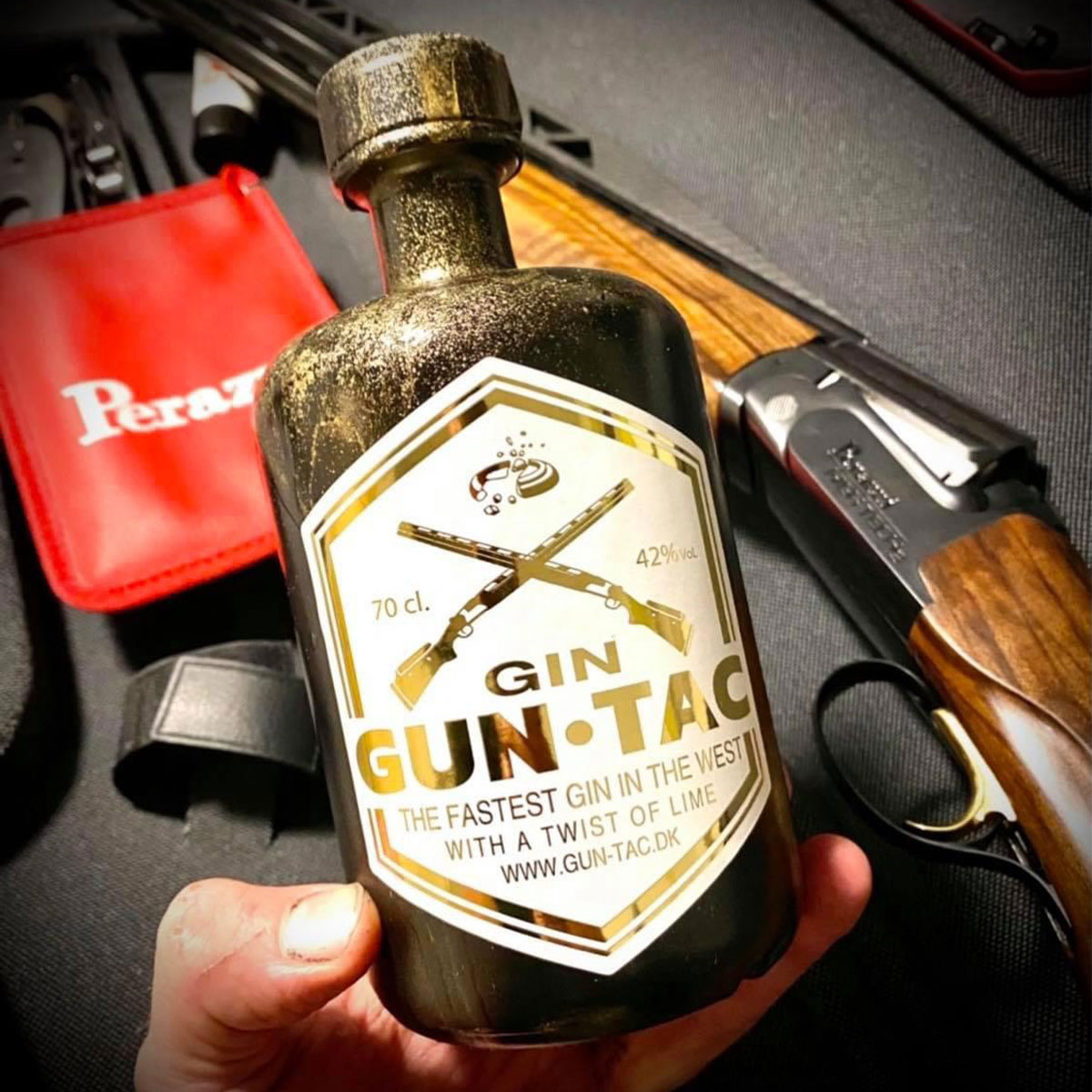 tim henning gun-tac logo gin